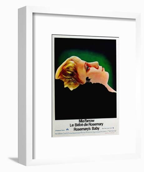 Rosemary's Baby, (aka Le Bebe De Rosemary), Mia Farrow, 1968-null-Framed Art Print