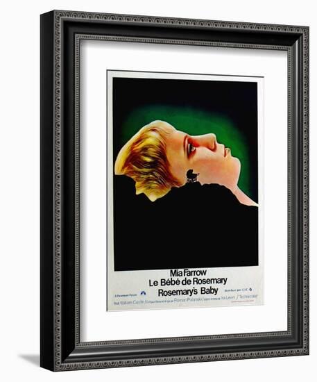 Rosemary's Baby, (aka Le Bebe De Rosemary), Mia Farrow, 1968-null-Framed Art Print