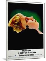 Rosemary's Baby, (aka Le Bebe De Rosemary), Mia Farrow, 1968-null-Mounted Art Print