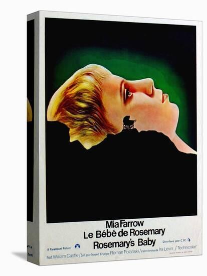 Rosemary's Baby, (aka Le Bebe De Rosemary), Mia Farrow, 1968-null-Stretched Canvas