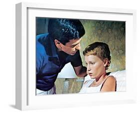 Rosemary's Baby, John Cassavetes, Mia Farrow, 1968-null-Framed Photo