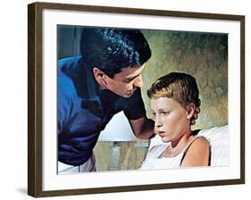 Rosemary's Baby, John Cassavetes, Mia Farrow, 1968-null-Framed Photo