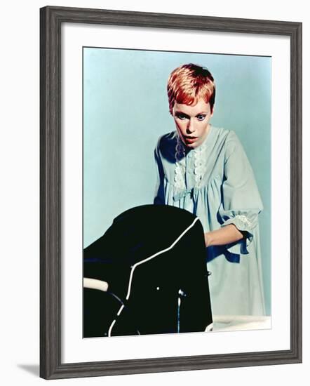 Rosemary's Baby, Mia Farrow, 1968-null-Framed Photo