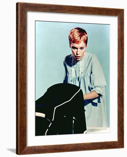 Rosemary's Baby, Mia Farrow, 1968-null-Framed Photo