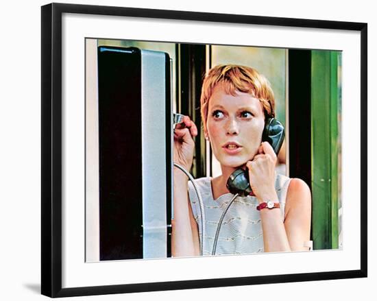 Rosemary's Baby, Mia Farrow, 1968-null-Framed Premium Photographic Print