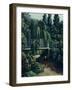 Rosenbaunschen Garden in Vienna, Austria 19th Century Detail-null-Framed Giclee Print