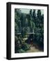 Rosenbaunschen Garden in Vienna, Austria 19th Century Detail-null-Framed Giclee Print