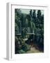 Rosenbaunschen Garden in Vienna, Austria 19th Century Detail-null-Framed Giclee Print