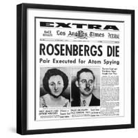 Rosenberg Execution, 1953-null-Framed Giclee Print