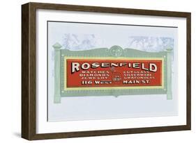 Rosenfield-null-Framed Art Print