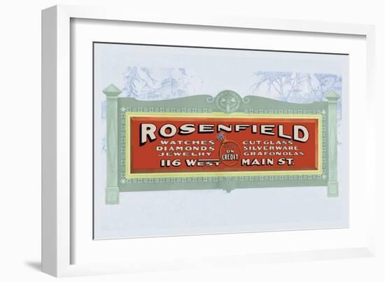 Rosenfield-null-Framed Art Print