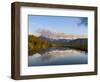 Rosengarten, Catinaccio mountain range in the dolomites of South Tyrol, Alto Adige-Martin Zwick-Framed Photographic Print