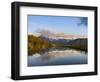 Rosengarten, Catinaccio mountain range in the dolomites of South Tyrol, Alto Adige-Martin Zwick-Framed Photographic Print