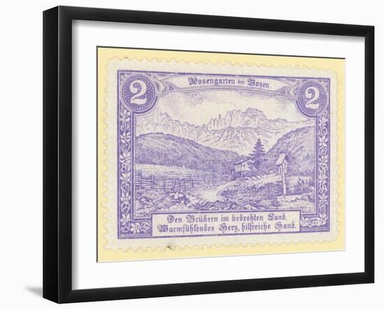 Rosengarten, Near Bozen, Austria-null-Framed Giclee Print