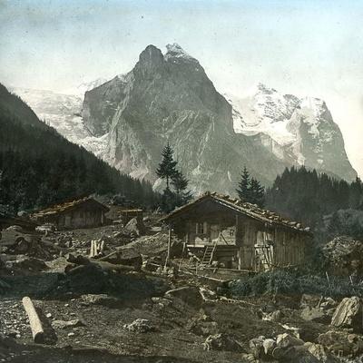 'Rosenlaui (Switzerland), the Welhorn and the Wetterhorn' Photographic