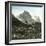 Rosenlaui (Switzerland), the Welhorn and the Wetterhorn-Leon, Levy et Fils-Framed Photographic Print