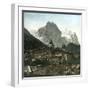 Rosenlaui (Switzerland), the Welhorn and the Wetterhorn-Leon, Levy et Fils-Framed Photographic Print