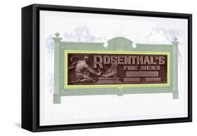 Rosenthal's Fine Shoes-null-Framed Stretched Canvas