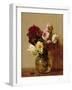 Roses, 1884-Ignace Henri Jean Fantin-Latour-Framed Giclee Print