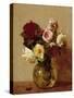 Roses, 1884-Ignace Henri Jean Fantin-Latour-Stretched Canvas