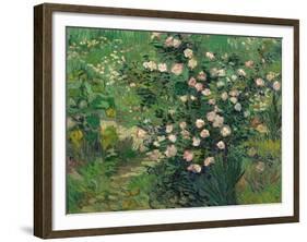 Roses, 1889-Vincent van Gogh-Framed Giclee Print