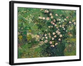 Roses, 1889-Vincent van Gogh-Framed Giclee Print