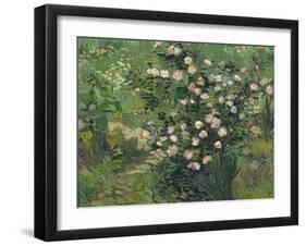 Roses, 1889-Vincent van Gogh-Framed Giclee Print