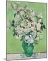 Roses, 1890 (Green Vase)-Vincent Van Gogh-Mounted Art Print