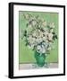 Roses, 1890 (Green Vase)-Vincent Van Gogh-Framed Art Print