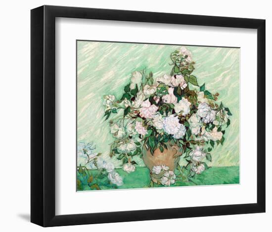 Roses, 1890-Vincent Van Gogh-Framed Art Print