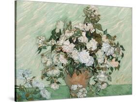 Roses, 1890-Vincent van Gogh-Stretched Canvas
