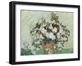 Roses, 1890-Vincent van Gogh-Framed Giclee Print