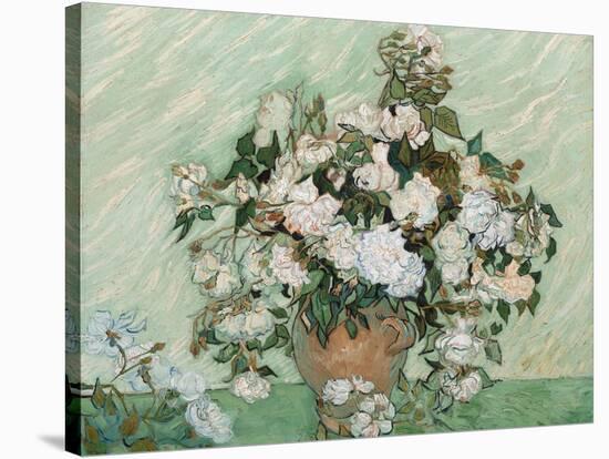 Roses, 1890-Vincent van Gogh-Stretched Canvas