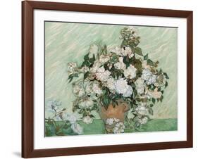 Roses, 1890-Vincent van Gogh-Framed Giclee Print