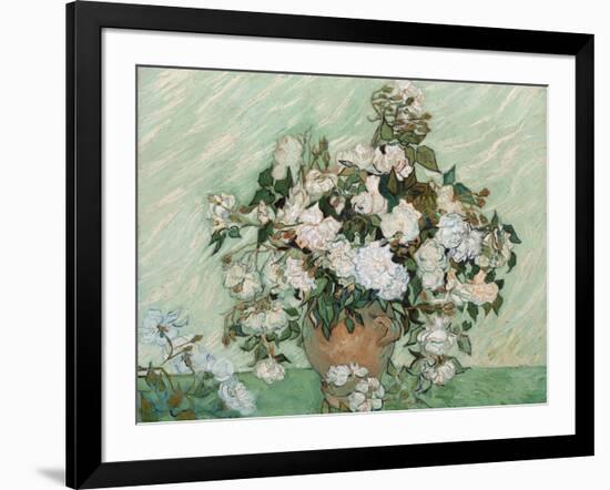 Roses, 1890-Vincent van Gogh-Framed Giclee Print