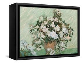 Roses, 1890-Vincent van Gogh-Framed Stretched Canvas