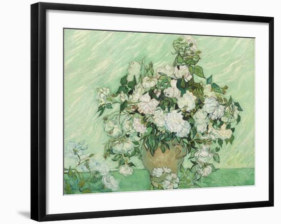 Roses, 1890-Vincent van Gogh-Framed Art Print