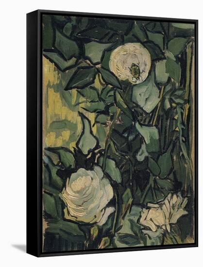 Roses, 1890-Vincent van Gogh-Framed Stretched Canvas