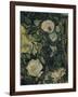 Roses, 1890-Vincent van Gogh-Framed Giclee Print