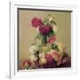 Roses, 1891-Henri Fantin-Latour-Framed Giclee Print