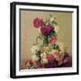 Roses, 1891-Henri Fantin-Latour-Framed Giclee Print