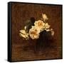 Roses, 1895-Ignace Henri Jean Fantin-Latour-Framed Stretched Canvas