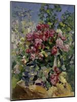 Roses, 1917-Konstantin Alexeyevich Korovin-Mounted Giclee Print
