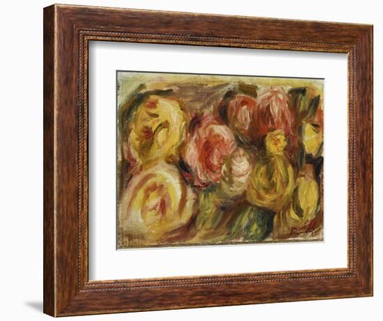 Roses, 1919-Pierre-Auguste Renoir-Framed Giclee Print