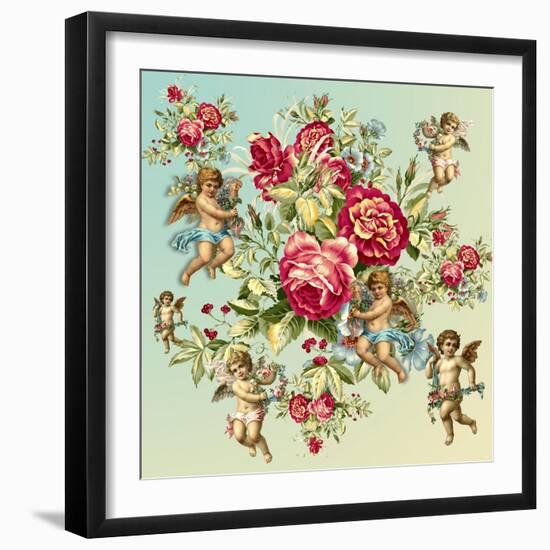 Roses 2-Mark Ashkenazi-Framed Giclee Print