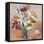 Roses and Anemones, c.1890-Vincent van Gogh-Framed Stretched Canvas