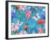 Roses and Butterflies-Maria Rytova-Framed Giclee Print