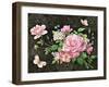 Roses and Butterflies-Maria Rytova-Framed Giclee Print