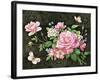 Roses and Butterflies-Maria Rytova-Framed Giclee Print