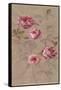Roses and Butterfly-Danhui Nai-Framed Stretched Canvas